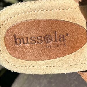 Bussola Tan Leather Sandals